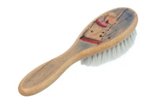 [ART0847] Brosse Cheveux BÉBÉ Hêtre, soies de chèvre